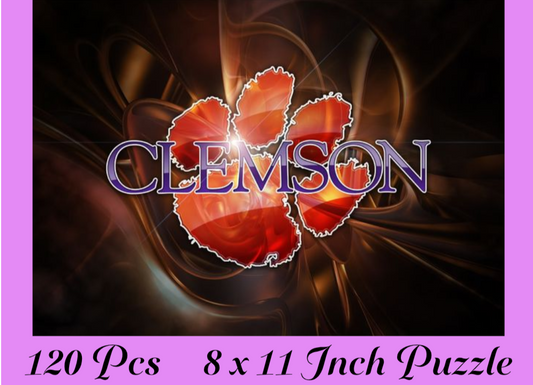 Clemson Sublimated 120-Piece Puzzle