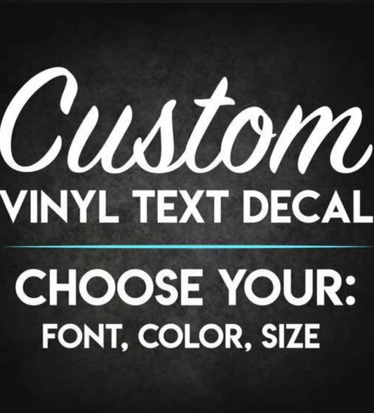 Custom Decal