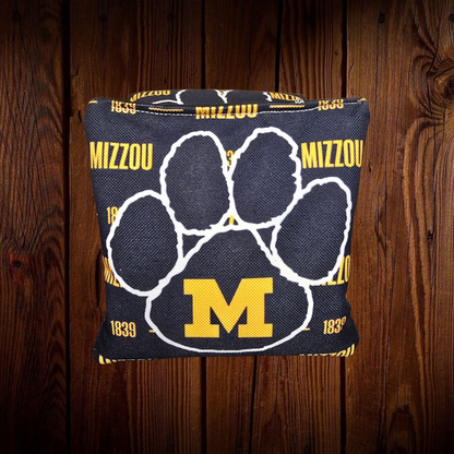 All Weather Mizzou Cornhole Bags (8 bags)