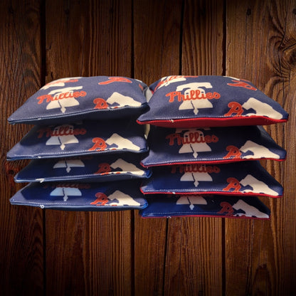 All Weather Phillies Cornhole Bags (8 bags)